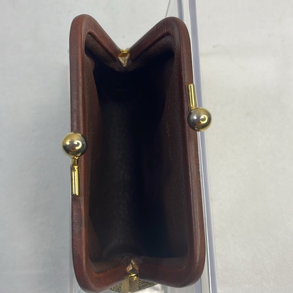 Authentic in Burberrys vintage canvas coin case with COA - Picture 10 of 12